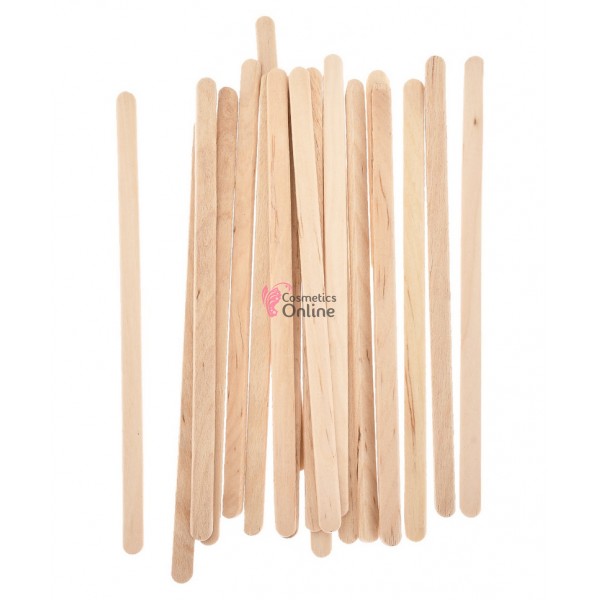 Spatule din lemn inguste pentru epilat 100 buc, cod EPR 1652